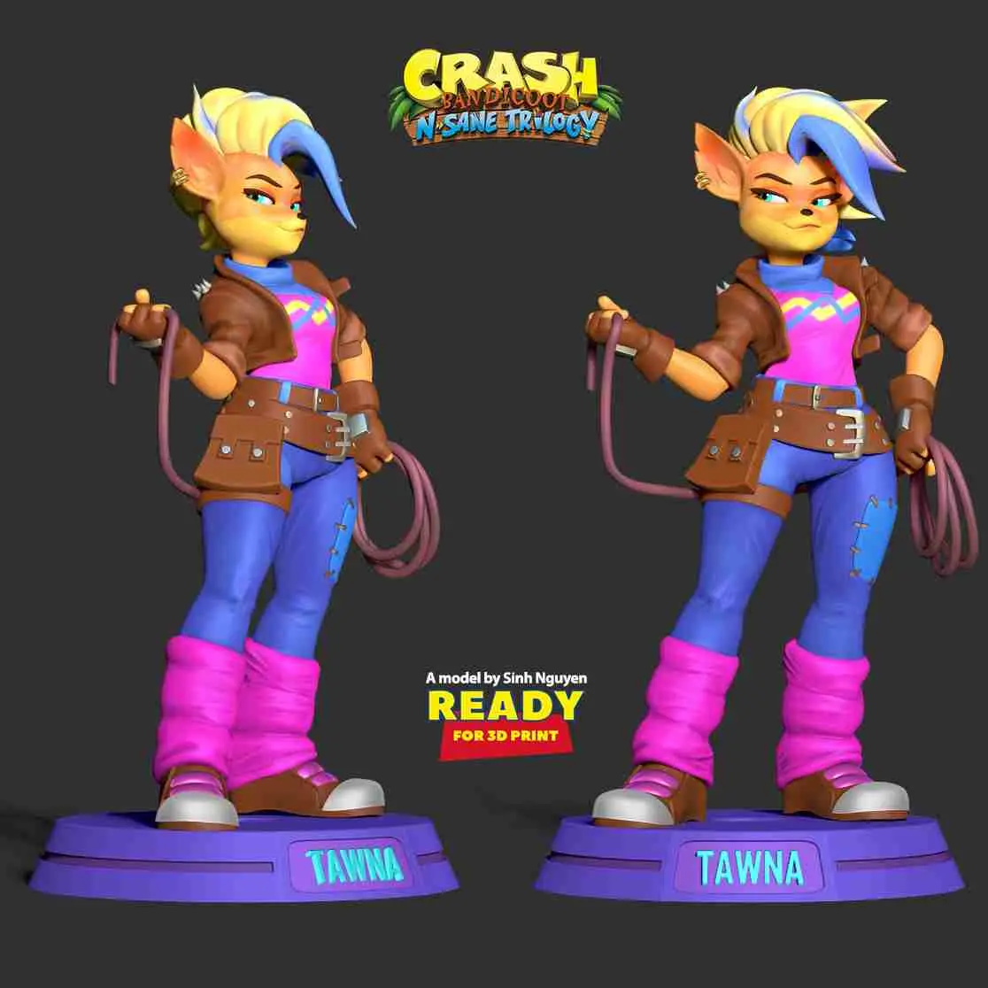 Tawna - Crash Bandicoot Fanart