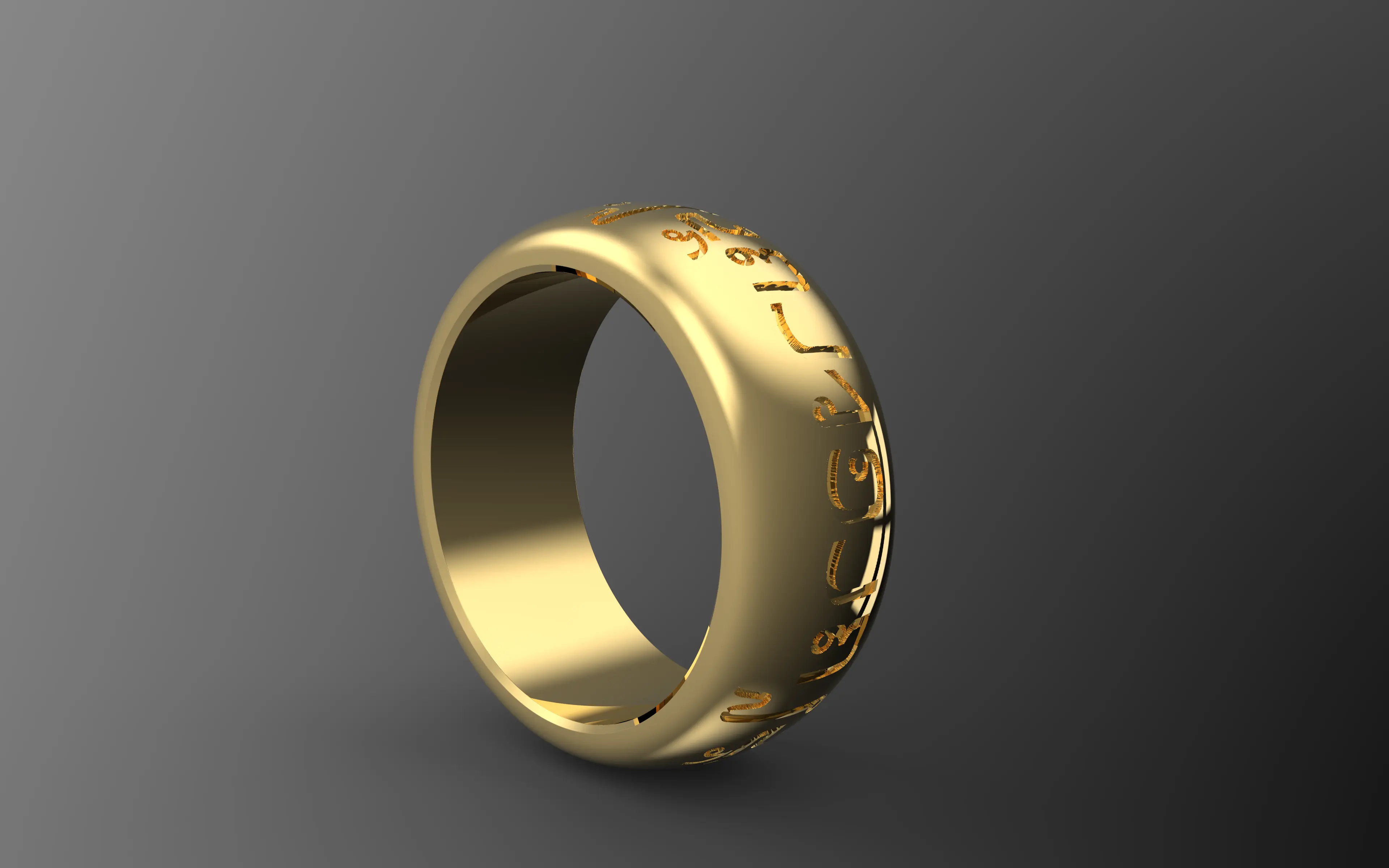 Thai Ring: Finger Sizes (US) 9, 9.5 &10 | (EU) 59.5, 61 & 62