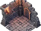 Dungeon Corner Set – Modular Fantasy Terrain (KF2)-1