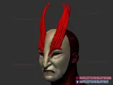 Shadow Warrior Game Mask - Halloween Cosplay-1