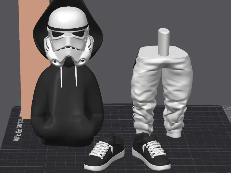 Urban Vibes Stormtrooper – Blacked-Out Streetwear Edition 🖤