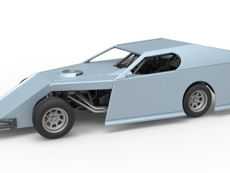 Dirt Modified stock car Scale 1:25
