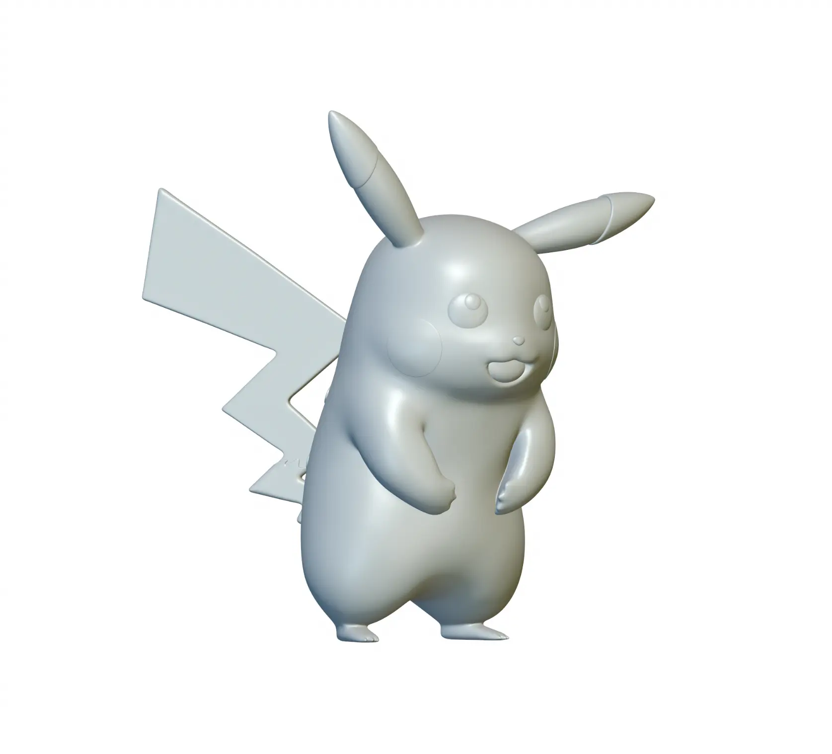 Pokémon Pikachu - Pronto para impressão 3D!