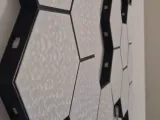 HexaGlow Modular Hexagon Wall Light (No Glue Clip System)-0