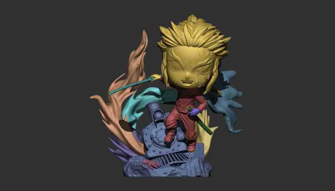 STILE NENDOROID DI KYOJURO RENGOKU - FAN ART