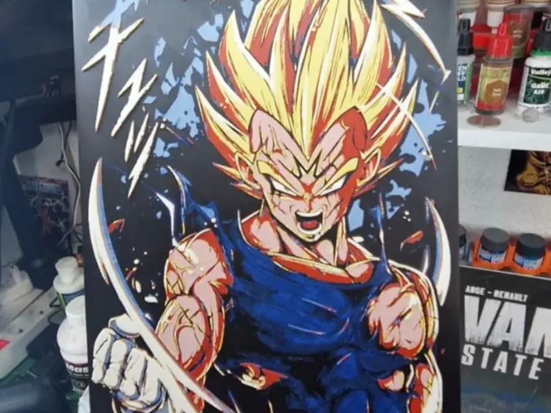 Majin Vegeta Hueforge - Dragon Ball Z