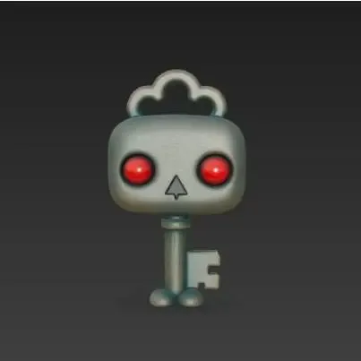 Action Figure SCP-005 - Chave-Mestra Funko