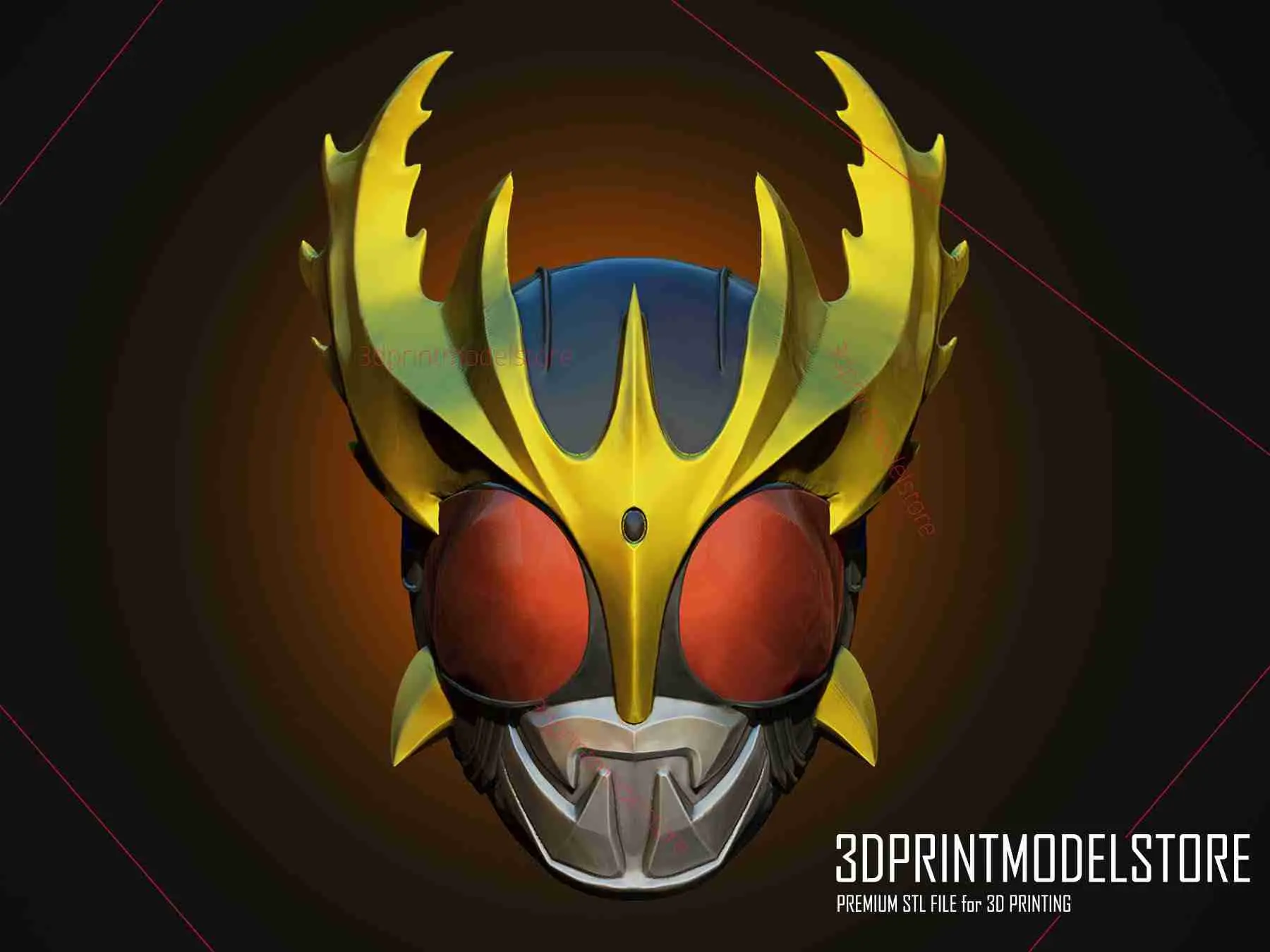 Kuuga Kamen Rider Helmet Cosplay - Halloween Costume