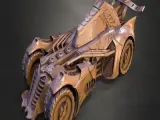 BATMOBILE (  STL ) 70 cm-0