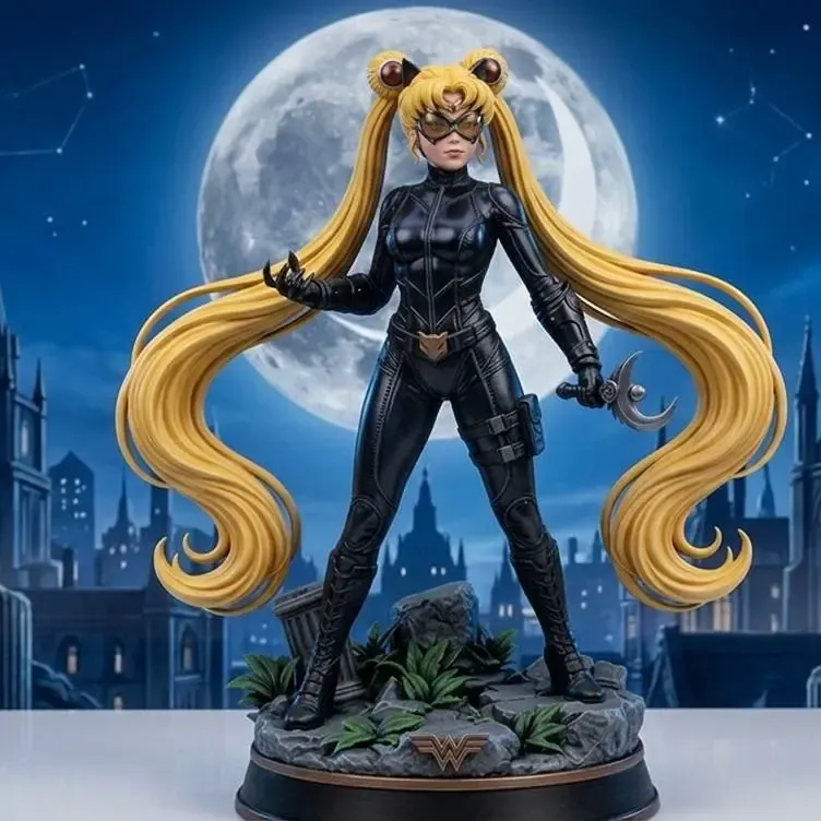 SAILOR MOON AS CATWOMAN