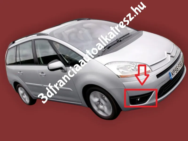 C4 Picasso ködlámpa rács 9680403877