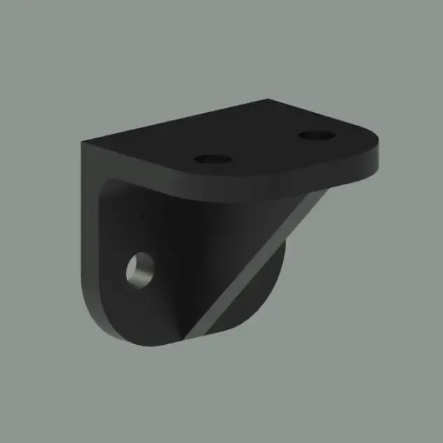Corner Brace for Shelves - 1" x 1" x 1-1/8"