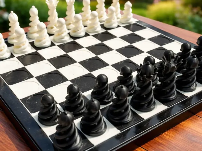 Spiral Chess Set