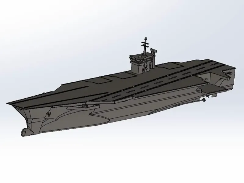 CVN-74 Aircraft Carrier With F-18