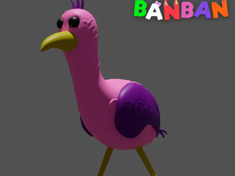 UCCELLO OPILA DA GARTEN OF BANBAN FAN ART | BGGT