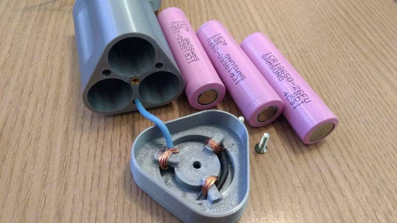 Pack Battery Holder for 18650