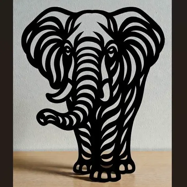 Eléphant wall art