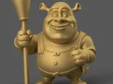 Fun Shrek 3D STL File for Unique Home Decor-1