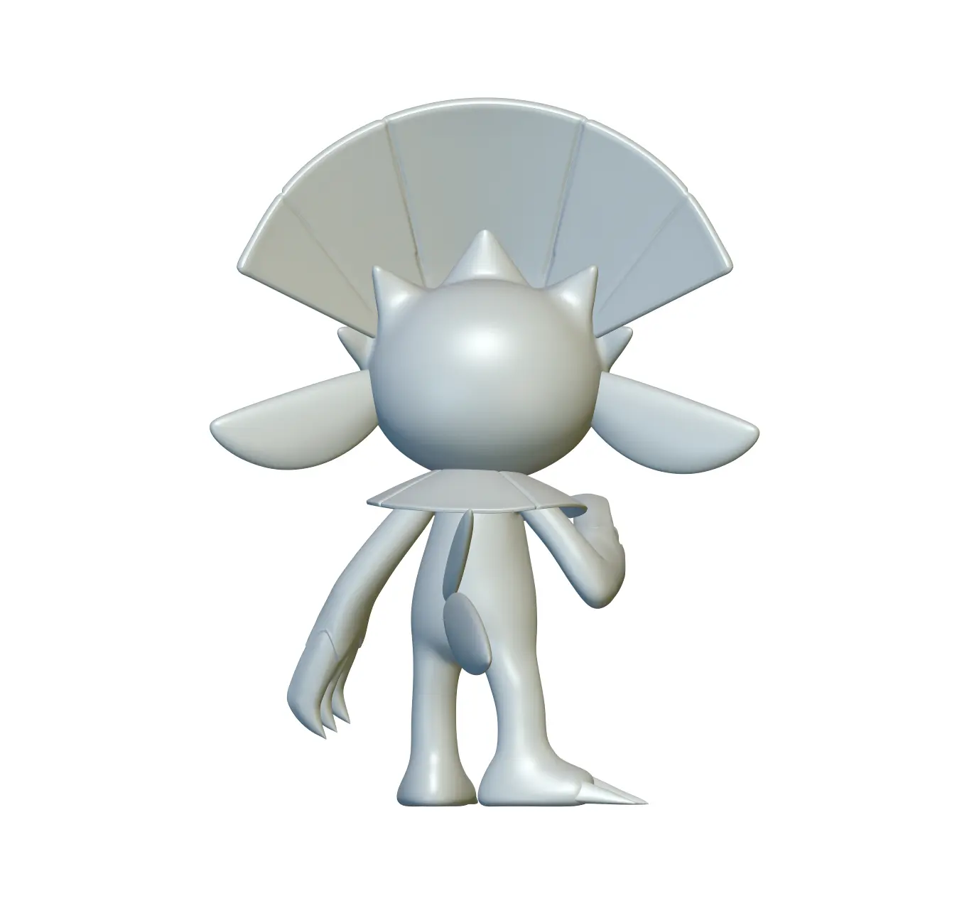Pokemon Weavile #461 - Ready for 3D Printing!
