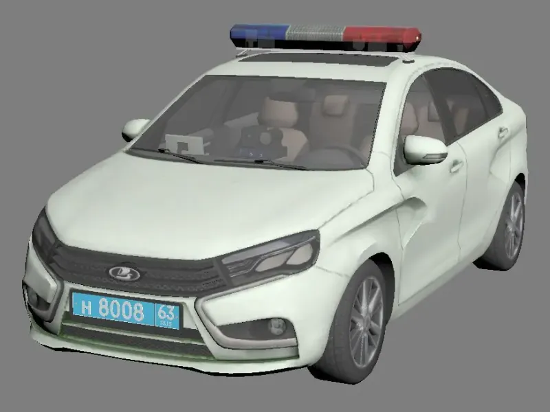 Lada traffic Police Car