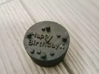 Small birthday cake