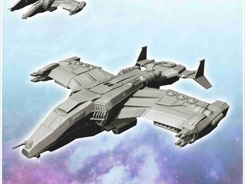 Palaemon Raumschiff 23 - sci-fi science fiction Zukunft 40k le