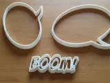 BOOM! Comic Book Effect Cookie Cutter-0