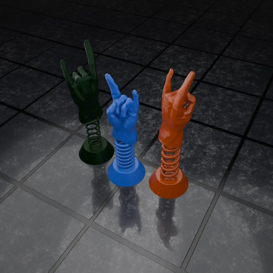 SIgn of the horns Spring