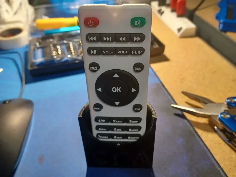RCA projector remote holder