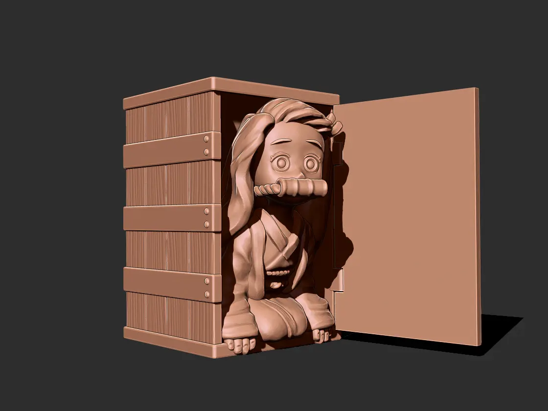 Nezuko box - Demon slayer 3D print model