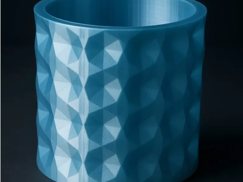 Diamond Imprint Planter