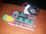 RAMPS 1.4 holder with 50mm fan mount-3