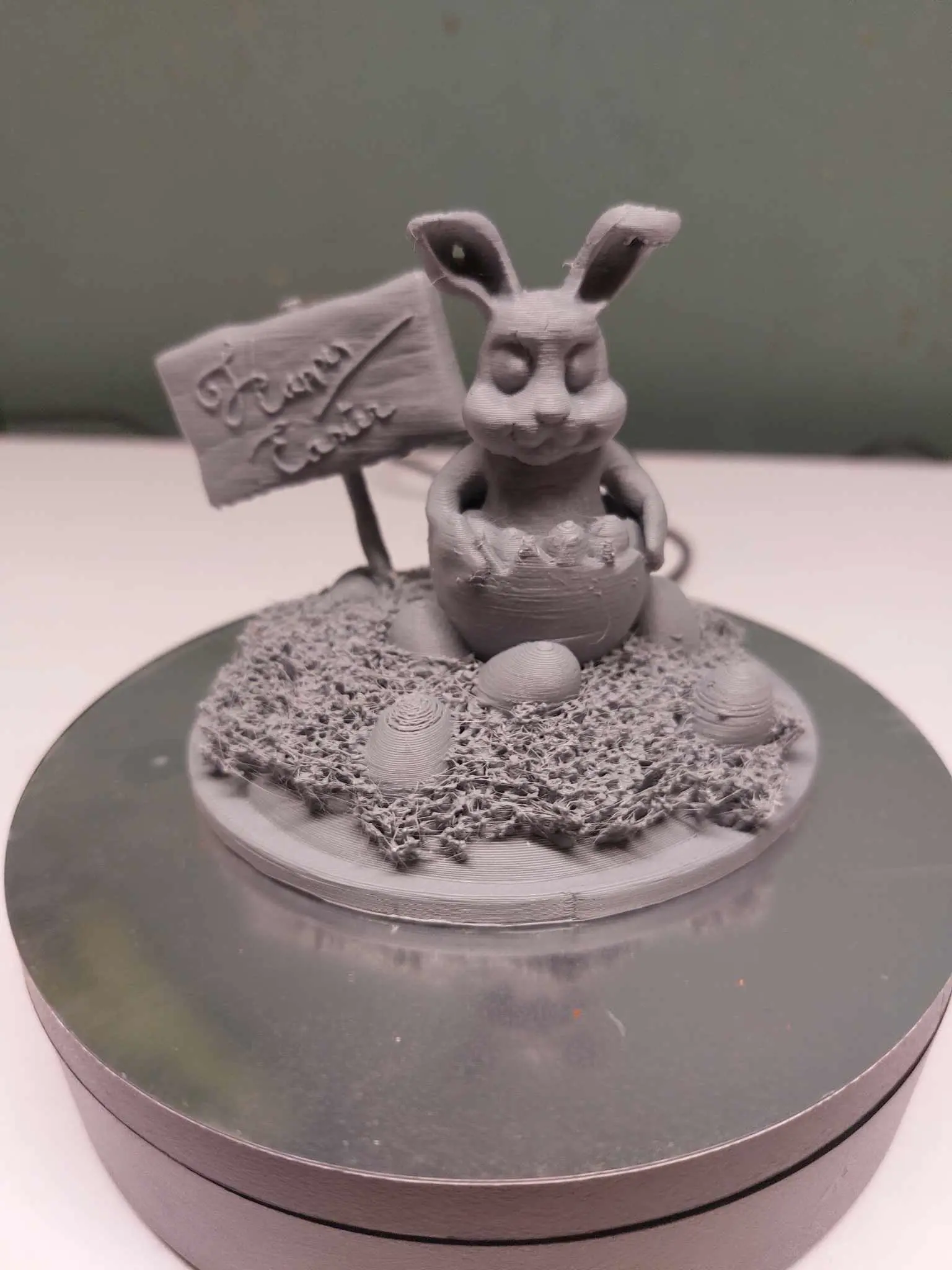 3D Printer Files | 3MF File | happy easter bunny in egg | Creality Cloud