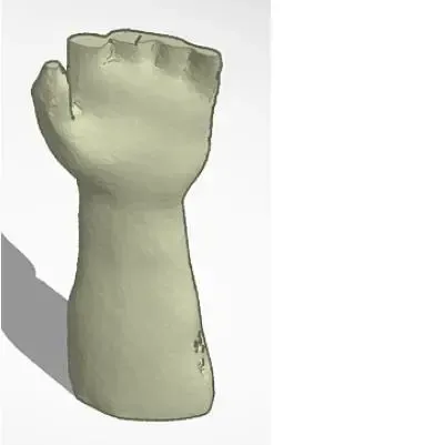 Practice IV arm with slot for IV practice Pad Placement