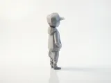 Low Poly Faceless Cool Kid Figurine 3D Printable-2