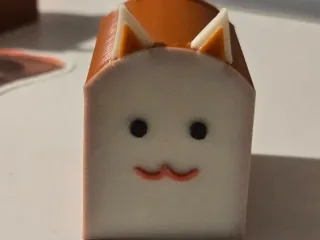 Adorable Cat Loaf Figurine