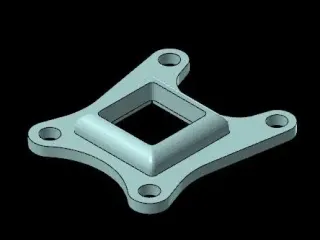 Quadmula Siren F5 S2 Front Hglrc M100 pro Gps mount