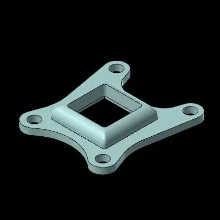 Quadmula Siren F5 S2 Front Hglrc M100 pro Gps mount