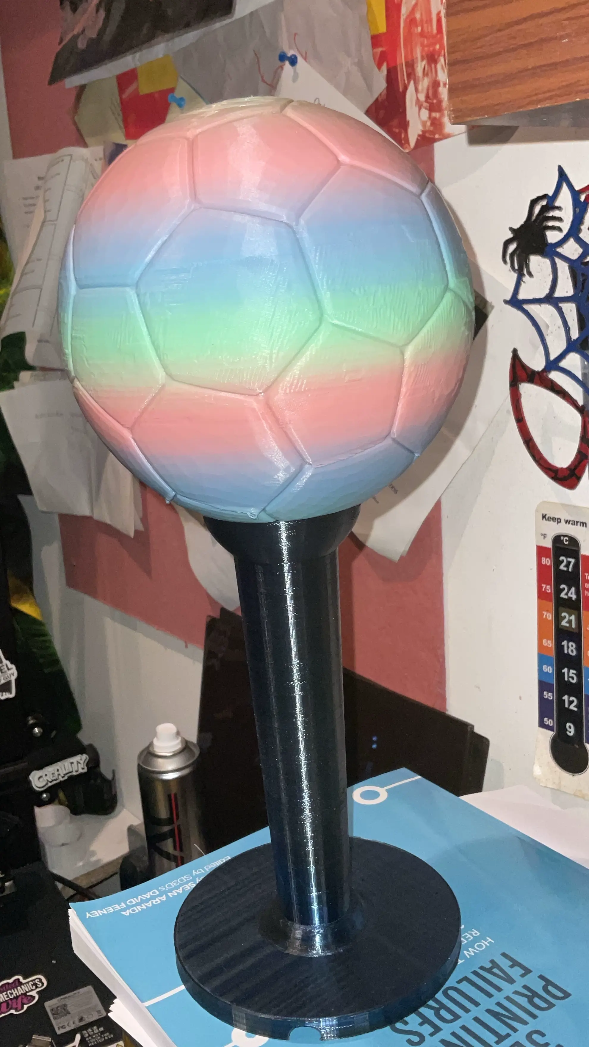 Moon lamp stand