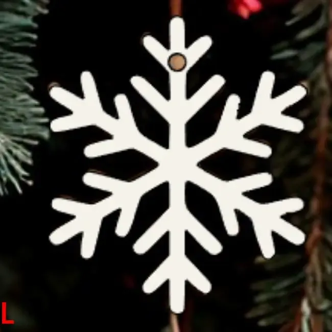 Flocon de Neige – Décoration de Noël 3D à imprimer 🎄