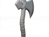 Norseman's Hand Axe 3D Printable Model-2