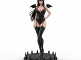 Dark Gothic Succubus Queen – Fantasy 3D Model-0