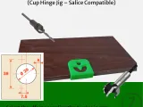 26mm Concealed Hinge Drilling Template-1