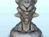 Set of six alien creatures busts 13 - miniatures sci-fi scie-2