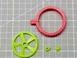 Stress-relief keychain toy-windmill-7