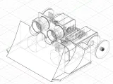 Mini summo robot (Tiny Falcon) v1-7