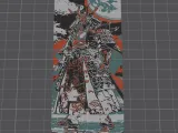 Samurai Bookmark 03-2