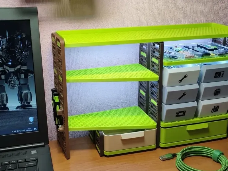 私の棚用のボックス。花瓶モードで印刷。