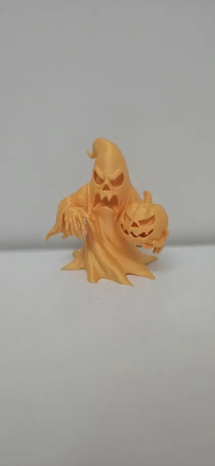 Haunted Ghost with Pumpkin – Halloween Figurine