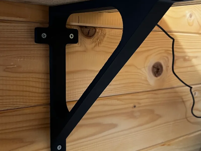250mm Heavy Duty shelf bracket